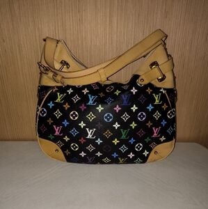 Louis Vuitton multicolor greta purse